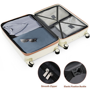 Ready Stock in USA Free ShippingLuggage Set of 3, Airline Certified Carry-on Luggage with Cup Holder Support <b>Dropshipping</b> - Product Image 4