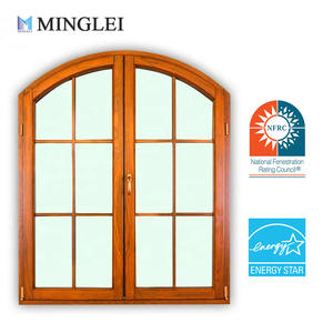 Fenêtres à bascule en aluminium et noyer massif, à triple vitrage avec revêtement Low-E, remplies <span class=keywords><strong>de</strong></span> gaz argon - Product Image 4