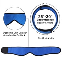 Compresse de glace personnalisée avec logo, avec 4 compresses de gel chaud/froid, pour les dents de sagesse, enveloppement de tête pour le visage et les douleurs à la mâchoire/dentaires