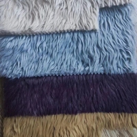 Tissu en fausse fourrure imprimé extensible 100% polyester, largeur 150 cm, 500 g/m², matériau écologique pour housses de siège de voiture, canapé, sacs