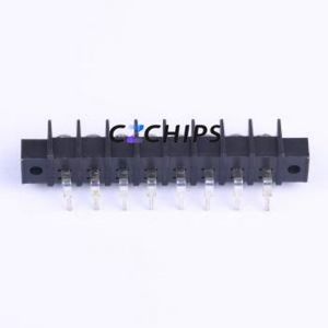 KF45RM-9.5-8P Barrier Terminal Block Bent Lead Through Hole,P=9.5mm Connector Two Sides 9.5mm 1x8P Right Angle Pin - Product Image 2