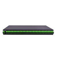 Kotak Splitter PLC FTTX 1x32/16/8 dengan Konektor SC/APC 1.5M Peralatan Serat Optik untuk Pemasangan di Rak