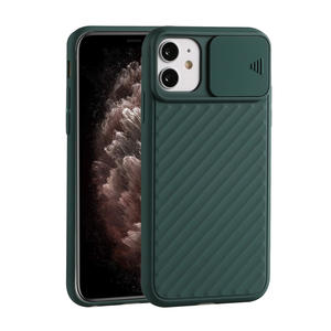 Funda protectora antideslizante mate esmerilada de TPU suave para teléfono móvil <span class=keywords><strong>con</strong></span> Push Win para iPhone X 11 12 13 14 15 16 17 Pro Max Plus - Product Image 2