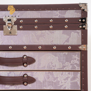 <span class=keywords><strong>Commode</strong></span> vintage <span class=keywords><strong>style</strong></span> coffre avec miroir, 4 tiroirs, en cuir microfibre et <span class=keywords><strong>bois</strong></span>, pour chambre à coucher et rangement de maquillage - Product Image 3