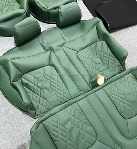 Coprisedile Auto Completo in Pelle Nappa Verde Personalizzato per Volkswagen Beetle - Product Image 5