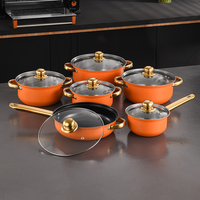 Set Peralatan Masak Stainless Steel Tahan Lama, Set Panci dan Wajan Dapur Serbaguna, Set Peralatan Makan Modern Grosir