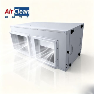 Système <span class=keywords><strong>de</strong></span> ventilation équilibrée bidirectionnelle à <span class=keywords><strong>double</strong></span> <span class=keywords><strong>flux</strong></span> ERV HRV intelligent pour usage commercial et industriel, unité d'air frais - Product Image 3