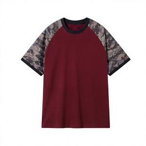 Custom High Quality <b>Raglan</b> Short Sleeve Boxy T-Shirt for Men Embroidery with Plain Stitching Unique <b>Top</b> - Product Image 1