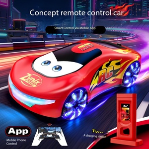 Coches RC Inteligentes para Niños, Nueva Energía, Regalo de Cumpleaños, Control Remoto Dual, <span class=keywords><strong>Coche</strong></span> Eléctrico Recargable con Sensor de Movimiento Manual - Product Image 1
