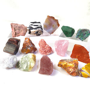 B2B/B2C vérifié guérison spirituelle soulager le Stress fraise Quartz Prehnite cristal poli Multi matériel <span class=keywords><strong>pierre</strong></span> brute pour cadeau - Product Image 2