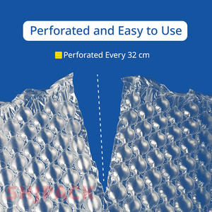 Chất lượng cao HDPE chống sốc đệm không khí bong bóng phim bọc 40*32cm đệm bảo vệ vật liệu đóng gói cho hậu cần cuộn - Product Image 3
