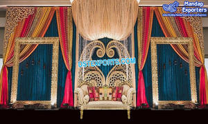 Mehendi-Decoración de escenario para eventos, escenario perfecto para bodas, estilo indio, impresionante - Product Image 4