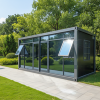 Maison mobile préfabriquée extensible en acier Huaying au design moderne, facile à assembler, type conteneur pliable