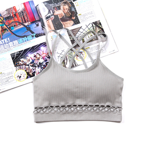 remise forme Brassière gym fitness soutien-gorge sport de sport en cours d'exécution gilet femmes yoga respirant soutien-gorge - Product Image 5