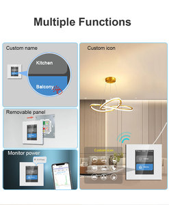 Tự động hóa nhà cảm biến hồng ngoại LCD Wifi lưới thông minh chuyển đổi ánh sáng làm việc với cuộc sống thông minh tuya cuộc sống thông minh hỗ trợ điều khiển bằng giọng nói - Product Image 4