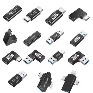 Adaptador <span class=keywords><strong>USB</strong></span> C macho a <span class=keywords><strong>USB</strong></span> C hembra de ángulo recto de 90 grados, extensor de adaptador <span class=keywords><strong>USB</strong></span> tipo C hacia arriba y hacia abajo - Product Image 4