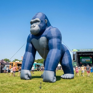 Gorila Inflable Comercial de PVC para Decoración de Techos, Publicidad, Modelo Gigante Realista de King Kong - Product Image 6