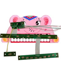 Instrument de musique jouets pcb piano électronique pcba jouets éducatifs électroniques fournisseur pcb