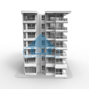 Di nuovo disegno Caldo di <span class=keywords><strong>Vendita</strong></span> Multi-Story Casa Prefabbricata Struttura <span class=keywords><strong>In</strong></span> Acciaio Appartamento - Product Image 2