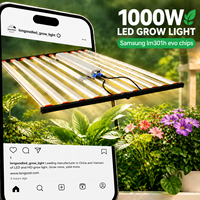 Plante d'intérieur 1000 W 3000Umol/s Samsung LM301H EVO 1000 watts LED élèvent la lumière à spectre complet