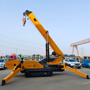 บูมแบบหมุนได้ป้องกันการโอเวอร์โหลด12ตัน360 ° สไปเดอร์เครน - Product Image 6