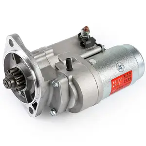 Starter Motor 12V 2 Holes 2.0KW 13T For YANMAR 4d84 Komatsu PC40 PC50 128000-2070 Starting Motor