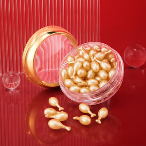 Beste Verkopen Private Label Whitening <span class=keywords><strong>24K</strong></span> Goud Serum Fullerene Placenta Capsules Originele Huidverzorging Serum - Product Image 3