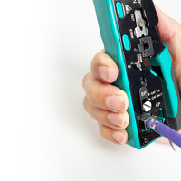 PRO'SKIT CP-335N CAT.5/6/7 Pince à sertir modulaire avec fonction 3 en 1 : coupe/dénudage/sertissage pour la configuration de réseaux d'entreprise et les solutions réseau domestiques