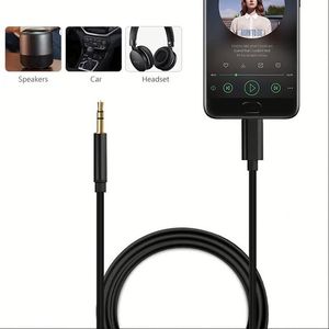 Factory Price <b>Digital</b> <b>Audio</b> Car Aux <b>Audio</b> Extension Adapter <b>Cable</b> Type c to 3.5mm for Car Stereo Headphone Speaker Mobile Phone - Product Image 4