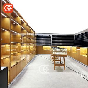 Nhà máy tùy chỉnh sang trọng thuốc lá hiển thị kệ kính hiển thị truy cập cửa hàng bán lẻ cho truy cập thuốc lá - Product Image 5