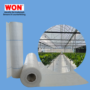 Rollos de Láminas de Plástico de Polietileno Blanco WON para Piso de Invernadero, Cubierta de Suelo Tejida, Tela Repelente de Hierba Negra con Protección UV para Interiores - Product Image 6