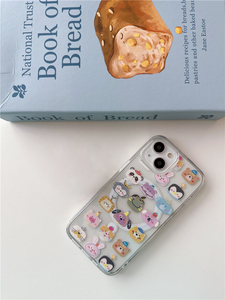 Beaucoup de petits animaux <span class=keywords><strong>coque</strong></span> de téléphone magnétique de dessin animé Transparent pour Apple <span class=keywords><strong>iPhone</strong></span> 15 13 13Pro 16 Pro Max modèles antichoc - Product Image 4
