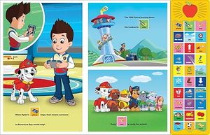 Livre sonore coloré <span class=keywords><strong>Patrouille</strong></span> des Chiens : Premiers mots avec plus de 30 effets sonores |   Jouet éducatif personnalisable en usine OEM - Product Image 4