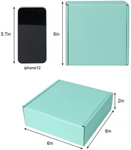 <span class=keywords><strong>Cajas</strong></span> de Cartón Impresas Personalizadas, Grado Alimenticio, Vacías, Color Marrón, Blanco, Azul, Coloridas, Lisas, Forma Cuadrada, <span class=keywords><strong>Precio</strong></span> de Fábrica - Product Image 4