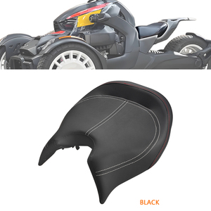219400795 Accessoires de moto Siège confortable noir pour conducteur Compatible avec Can-Am <span class=keywords><strong>Ryker</strong></span> 600 <span class=keywords><strong>Ryker</strong></span> <span class=keywords><strong>900</strong></span> 2019 2020 2021 <span class=keywords><strong>2022</strong></span> 2023 2024 - Product Image 1