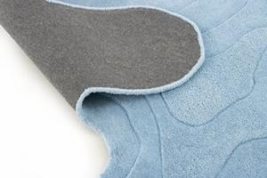 Alfombra con nudo moderna en forma de rectángulo antideslizante hecha a mano 100% lana de Nueva Zelanda sala de estar salón tamaño personalizado y color disponible - Product Image 3