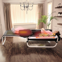 Nouveauté Lit de massage en jade Jade Master V3 V7 V9 pour la chiropratique, la traction de la colonne vertébrale, la thérapie thermique infrarouge, le chauffage, les soins de santé