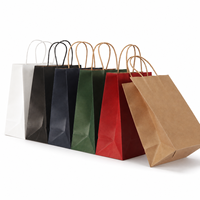 Sacs cadeaux en papier kraft épais de qualité supérieure, sacs cadeaux personnalisés pour entreprises, sacs d'emballage pour pâtisseries et gâteaux à emporter