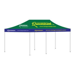 Tente d'événement extérieure imperméable avec les auvents de chapiteau de l'<span class=keywords><strong>auvent</strong></span> 3x3 de cadre en aluminium pour la publicité Caractéristiques imprimées Distance de baie de 5m - Product Image 1