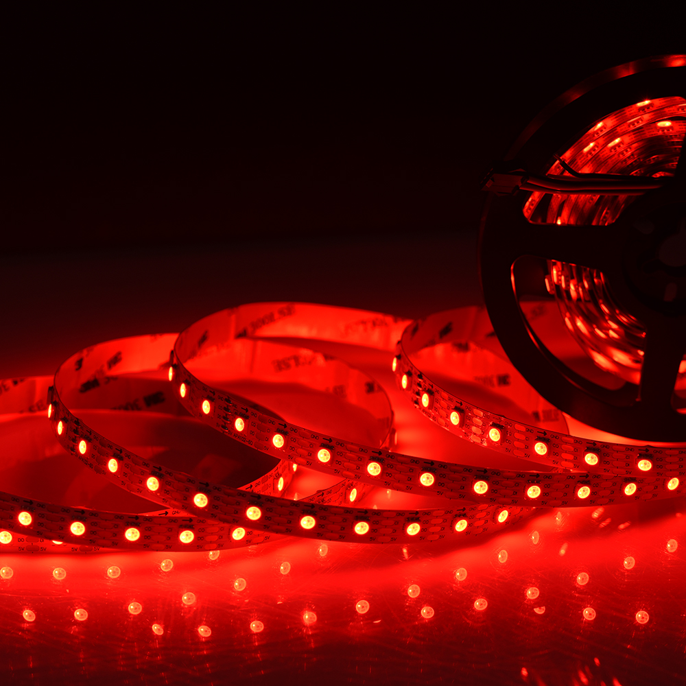 Dreamcolor digital Rgb 72 leds/m Led Light Strip addressable pixel rgb LC8822 Flex Led Strip Light