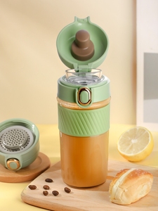 Infuseur à thé réutilisable Offre Spéciale bouteille d'eau en verre gobelet à thé extérieur avec infuseurs pour la rentrée scolaire - Product Image 2