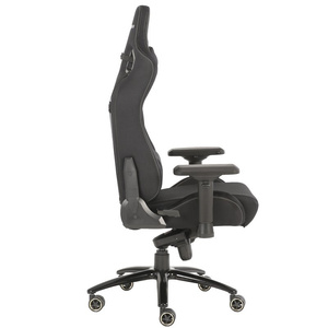 Chaise de jeu confortable en tissu suède et cuir, matériau DE de qualité supérieure, pour salle de jeux - Product Image 4