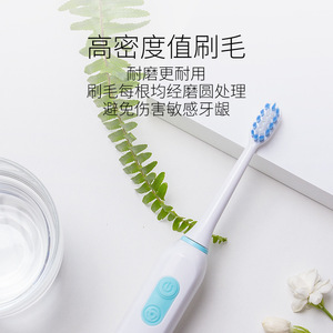 Brosse à dents électrique sonique pour adultes, poils doux, rechargeable par USB, étanche IPX7, autonomie de 50 jours - Product Image 5