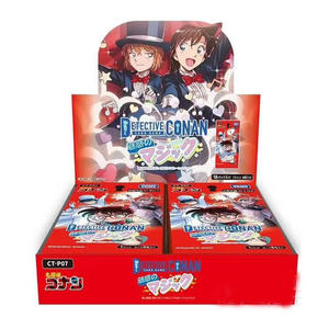 16 boîtes de cartes TCG-07 TAKARA <span class=keywords><strong>Detective</strong></span> <span class=keywords><strong>Conan</strong></span> CT-P07 08 Cartes à collectionner japonaises CTP01-02 Cartes de jeu Cadeau Boutique d'anime Vente en gros - Product Image 5