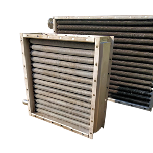 Radiador Industrial de Tubos Aletados para Agua Caliente, para Sistemas de Calefacción con Calderas de Leña, Serpentín Intercambiador de Calor para Calefacción de Aire - Product Image 6