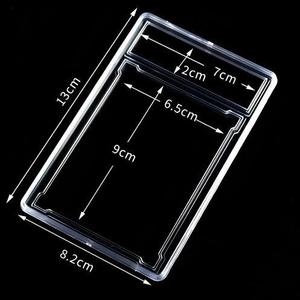 Portable Magnetic Rating Card Brick 11 Pieces <b>Storage</b> <b>Box</b>, Celebrity Signature <b>Photo</b> Collection <b>Box</b>, Wanzhi Brand Card <b>Box</b> - Product Image 3