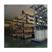 Adjustable Customized Steel Coil Warehouse Storage Cantilevered Rack/Heavy Duty Cantilever Racking For Rebar Storage