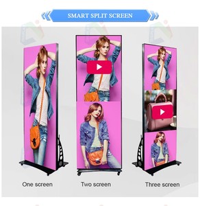 Pantalla LED Plegable <span class=keywords><strong>de</strong></span> Publicidad Digital P1.86 P2 P2.5 P3 640*1920 para Exhibición en Tiendas <span class=keywords><strong>de</strong></span> <span class=keywords><strong>Ropa</strong></span>, Entrega Rápida - Product Image 2