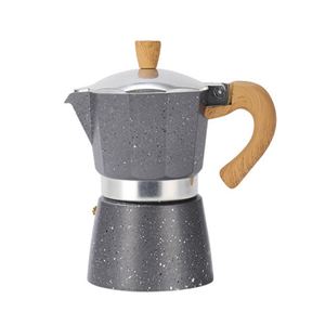 Cafetière Expresso Italienne Personnalisable avec Logo, Design Italien, en Acier Inoxydable, Portable, Classique, Type Moka, 3/6/9 Tasses, pour Plaque de Cuisson - Product Image 3