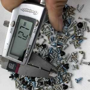 Phillips Vít Kính Mắt Gắn Máy Ảnh Siêu Nhỏ Đầu Xoay 1 Mm Vít Nhỏ Màu Xanh Trơn Bằng Thép Không Gỉ Màu Đen - Product Image 5